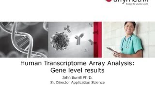 TAC Software Training  Human Transcriptome Array Analysis Gene level results [upl. by Darnall]