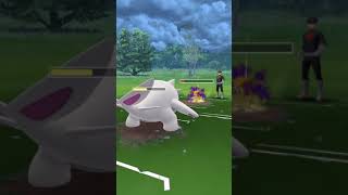 Passimian Cetitan Stoutland vs Team Rocket Pokémon GO [upl. by Yale]