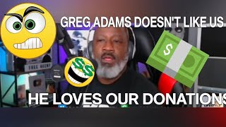 Coach Greg AdamsCGA tells us pretty often Black Men he doesnt like us [upl. by Yssis111]