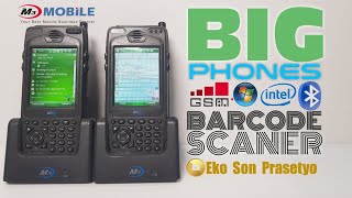 M3 Mobile Compia GSM MC 7500s barcode scaner phone  test fungsi unit di Juli 2024 [upl. by Graehme154]