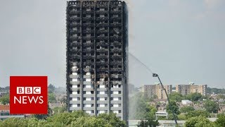 Grenfell Tower Hotpoint fridge freezer started fire BBC News [upl. by Loreen562]