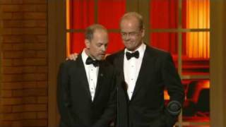 Kelsey Grammer and David Hyde Pierce 2010 Tony Awards [upl. by Merfe]