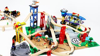 KIDKRAFT ADVENTURE TOWN RAILWAY  TRAIN TABLE ASSEMBLY [upl. by Enymsaj]