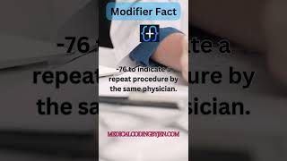 Modifier Facts education medicalcodingtutorials medicalbilling cpcexamtips cpcexam exam [upl. by Brose]