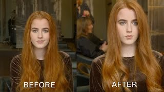 How to Create a Modern One Length Cut  Victoria Secret Inspired  By Adam Ciaccia [upl. by Dygal]