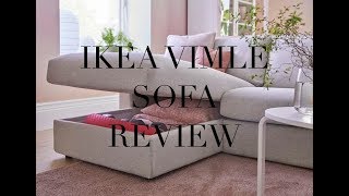 IKEA VIMLE SOFA REVIEW [upl. by Griselda552]