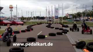 Mobile BERG Pedal Gokart  Kart  Bahn von Pedalkart für Ihr Event [upl. by Anjanette]