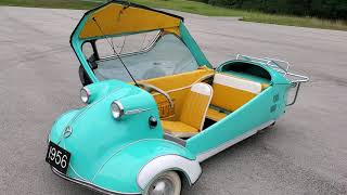 1956 Messerschmitt KR200 Microcar [upl. by Odine]