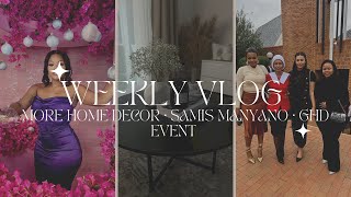 WEEKLY VLOG NOT YALL FINISHING OPTION 2   MORE HOME DECOR  SOME DIY  MORE  XOLIGCABASHEVLOGS [upl. by Bela245]