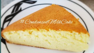 EASY CONDENSED MILK CAKE WITH 5 INGREDIENTS OvenSteam Recipe [upl. by Ahseele813]