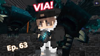 Scappo dal Warden  Minecraft Survival ITA  Ep 63 [upl. by Antin]