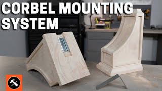 How to Install a DIY Corbel Mounting System  Builders Studio [upl. by Ardyaf364]