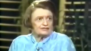 Ayn Rand Interviewed By Phil Donahue [upl. by Klenk780]