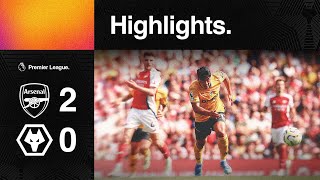 Positives in defeat  Arsenal 20 Wolves  Highlights [upl. by Wehner384]