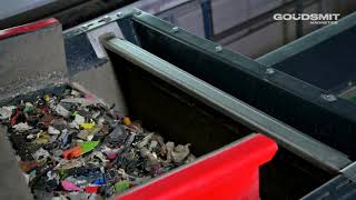 Goudsmit EddyXpert with integrated magnetic drum in plastics recycling Van Werven [upl. by Valery]