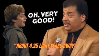 A Kids Question Impresses Neil deGrasse Tyson [upl. by Atinrahc241]