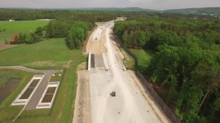 A33 Lückenschluss zwischen Osnabrück und Bielefeld  Depenbrock Bau Drohnenvideo [upl. by Albright]