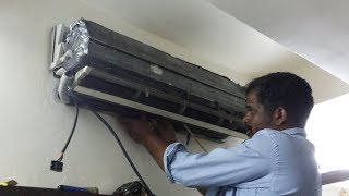 O General 15 Ton Ac indoor Unit Cleaning [upl. by Akapol]