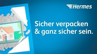 Versenden mit Hermes Sicher verpacken [upl. by Meece]