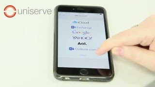 Uniserve iPhone email setup [upl. by Annavoj]