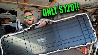 How to Install Roof Rack Storage on a Budget  Harbor Freight Apache Case [upl. by Kceb415]