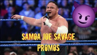 Samoa Joe Savage Promos [upl. by Ninetta510]