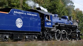 Reading amp Northern 425 The Journey of an Autumn Steam Train [upl. by Jac]