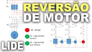 Reversão de motor trifasico  LIDE [upl. by Irma]