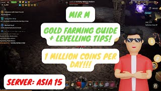 MIR M  GOLD FARMING AND LEVELLING TIPS [upl. by Yanehs527]