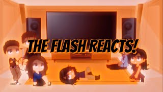 The Flash Reacts  🇺🇸Gacha Club [upl. by Nic401]