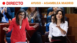 MADRID AYUSO en su PRIMER y TENSO CONTROL tras el PRESUNTO FRAUDE de su PAREJA  RTVE [upl. by Enylcaj]