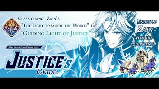 The Alchemist Code  Zain Job Quest  Justice’s Guide [upl. by Tiffani25]