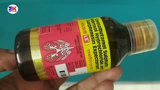 Ascoril LS Syrup  Ascoril Ls Syrup For Chest Pain  Ascoril Ls Syrup Uses benefits review in hindi [upl. by Yrneh]