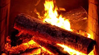 Crackling Fireplace Burning Christmas Fireplace Ambience Fireplace Christmas Live Fireplace Live [upl. by Anele]