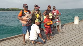 Msima Island Local String Band  Louisiade Archipelago  Pacific Islands Style  Milne Bay Province [upl. by Roobbie]