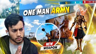 DIWALI SPECIAL🔥 OP AWM SOLO VS SQUAD GAMEPLAY WITH NEW BUNDLE  Free Fire Max [upl. by Arem]