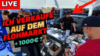 LIVE Flohmarkt 1000€ an einem Tag verdient  Reselling Retrogames Videospiele Playstation Nintendo [upl. by Lerat189]