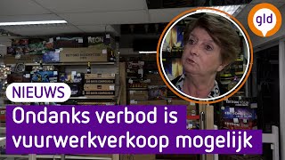 Vuurwerkverbod maar klanten staan rijendik [upl. by Itraa963]