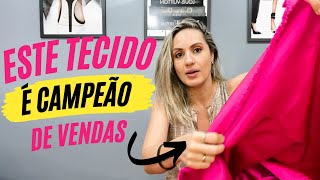 ZIBELINE  O TECIDO MAIS INCRÍVEL PARA FAZER VESTIDOS DE FESTA E NOIVA I SILVIA MEDEIROS [upl. by Llejk]