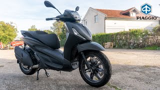 Piaggio Beverly 400 S 2023 Walkaround All Details [upl. by Landre]