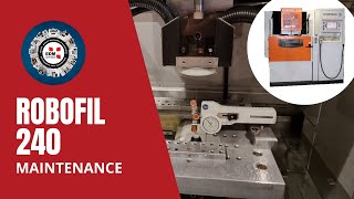 Robofil 240 maintenance [upl. by Bartolemo]