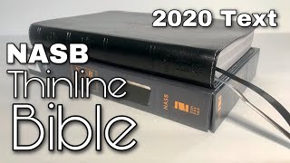 NASB 2020 Thinline Bible Review [upl. by Aronoh171]