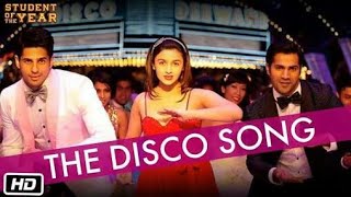 Disco deewane  student of the year lyrical video  lyrics mainia [upl. by Attehcram]