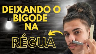 como deixar seu BIGODE na régua em casa [upl. by Sackman270]