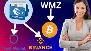 How to Transfer Money from Webmoney to Bitcoin WalletBinance Trust wallet Bitafrika etc [upl. by Gnoh]