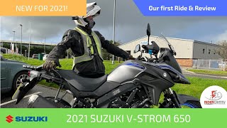 2021 Suzuki V Strom 650  Our First Ride and Review [upl. by Caroline875]