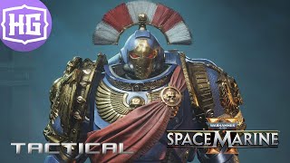 Warhammer 40000 Space Marine 2  Tactical Class Gameplay [upl. by Mira144]