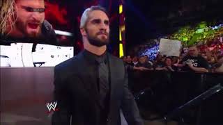 Seth Rollins Debuts New Theme Song “The Second Coming V1” WWE Monday Night RAW June 9 2014 [upl. by Swee577]