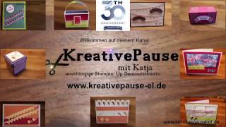 Unboxing Herbst Winterkatalog und Jahreshauptkatalog Stampin UP [upl. by Idette665]