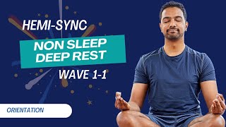 Unlock Non Sleep Deep Rest with HemiSync Wave 11  NSDR [upl. by Nevlin]